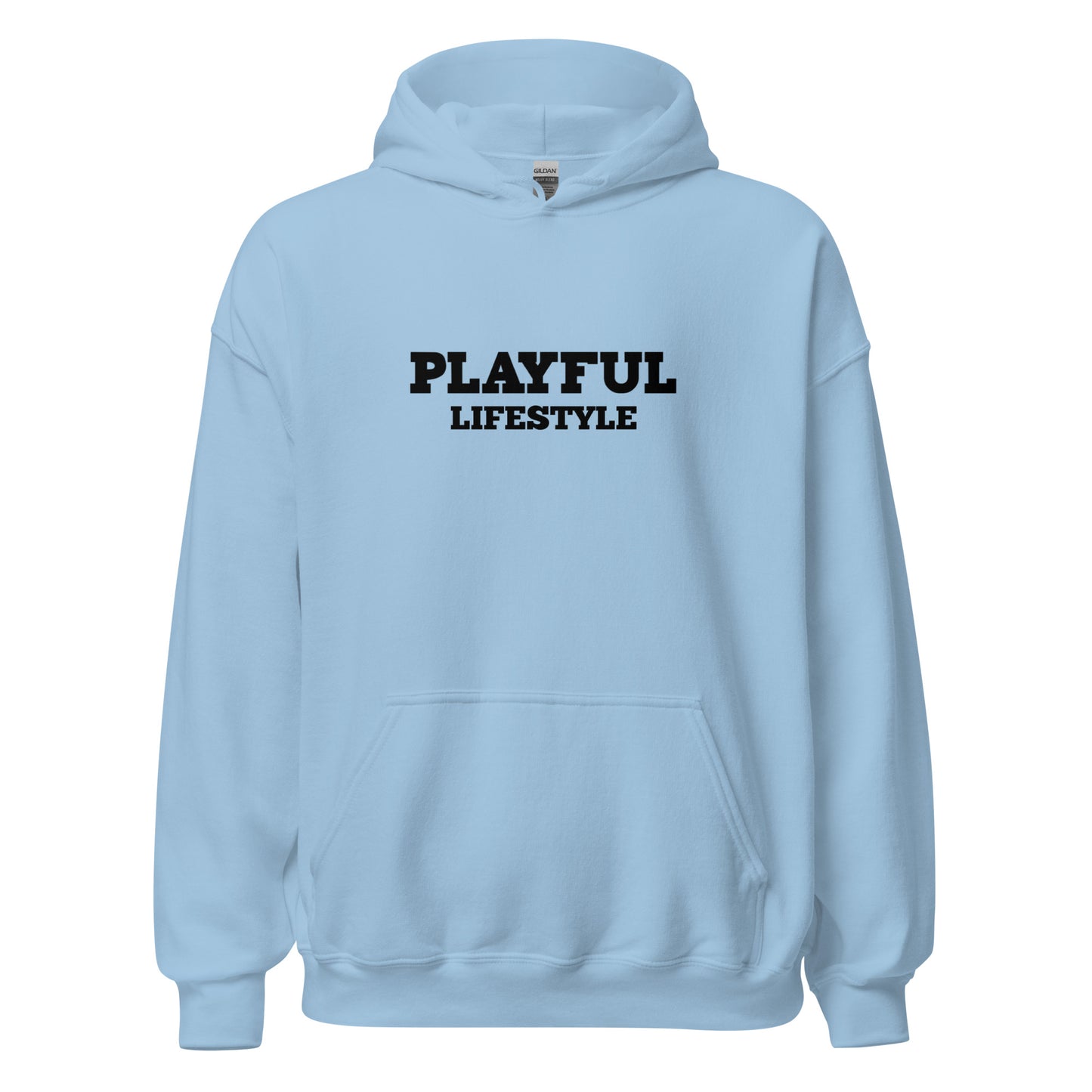 Playful Lifestyle - Black (Unisex) Hoodie