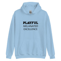 Playful Melanated Excellence (Unisex) Hoodie