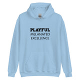 Playful Melanated Excellence (Unisex) Hoodie