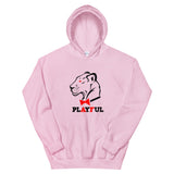 Playful AF Black/Red (Unisex) Hoodie
