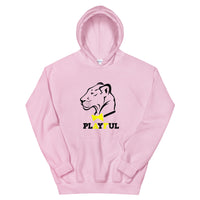 Playful AF Black/Yellow (Unisex) Hoodie