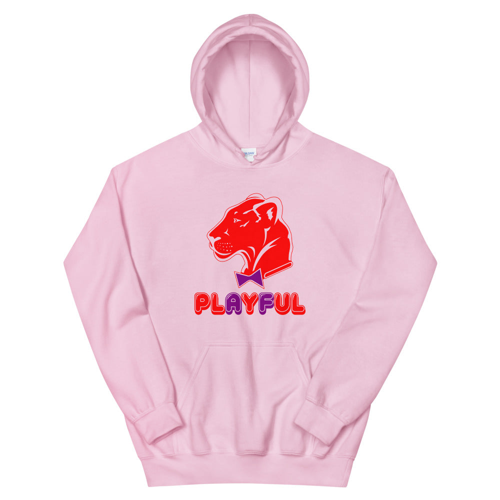 Playful AF Bubble Red & Purple (Unisex) Hoodie