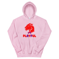 Playful AF Bubble Red & Purple (Unisex) Hoodie