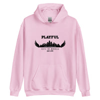 Playful Los Angeles City of Angels (Unisex) Hoodie