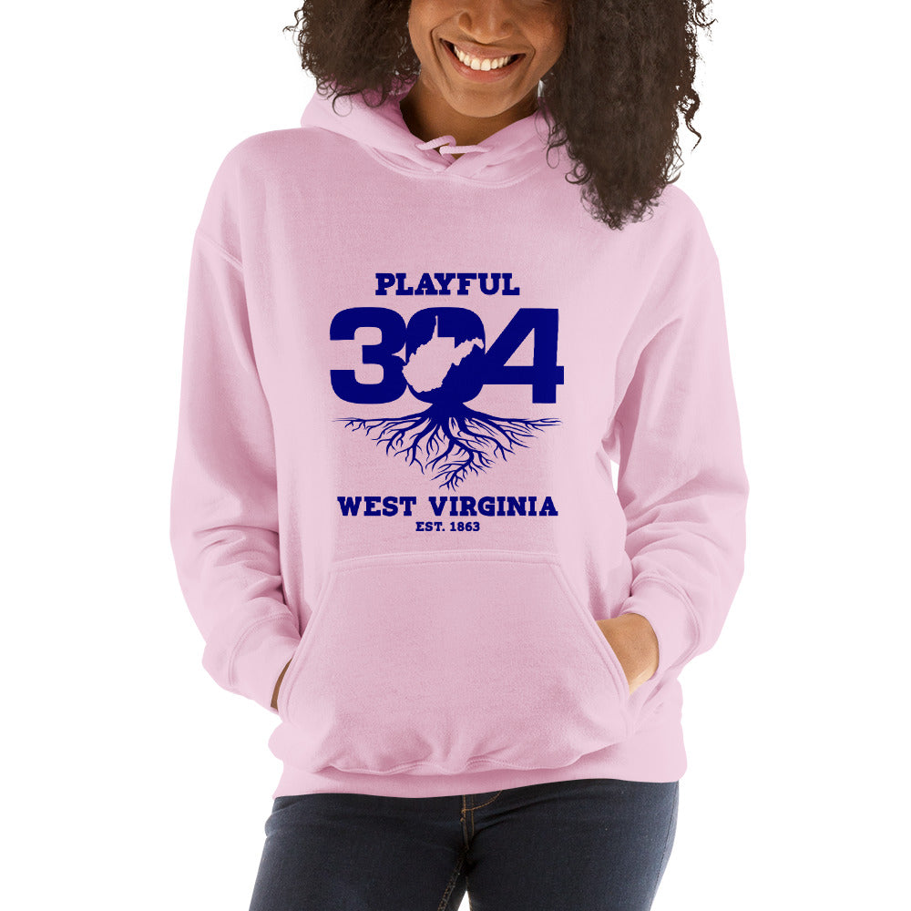 Playful WV - Blue (Unisex) Hoodie