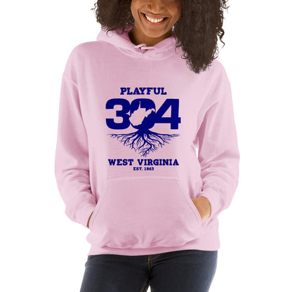 Playful WV - Blue (Unisex) Hoodie