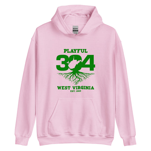 Playful WV - Green (Unisex) Hoodie