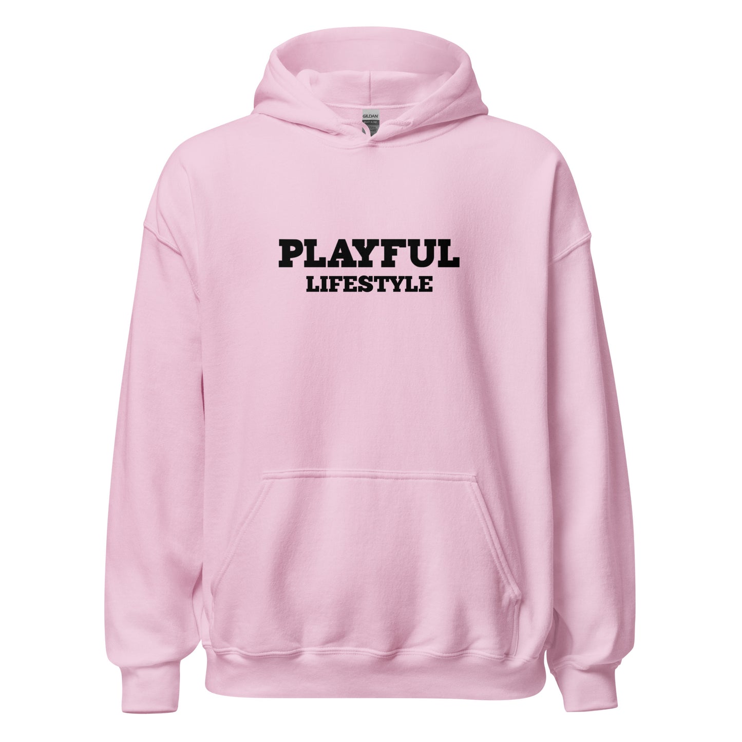 Playful Lifestyle - Black (Unisex) Hoodie