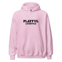 Playful Lifestyle - Black (Unisex) Hoodie