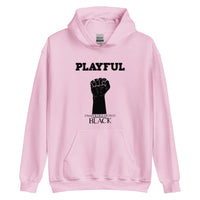 Playful Unapologetically Black (Unisex) Hoodie