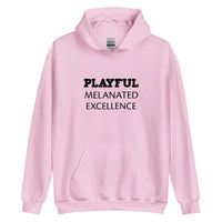 Playful Melanated Excellence (Unisex) Hoodie