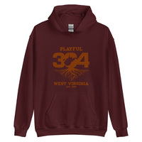 Playful WV - Brown (Unisex) Hoodie