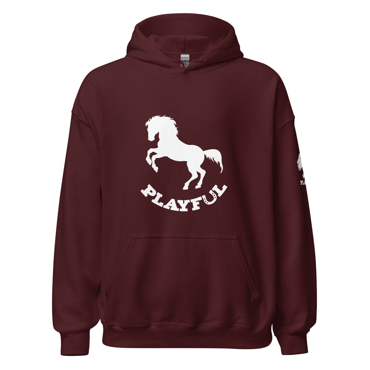 Playful Horse (Unisex) Hoodie