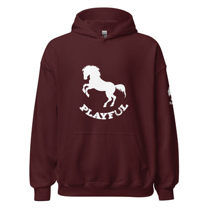 Playful Horse (Unisex) Hoodie