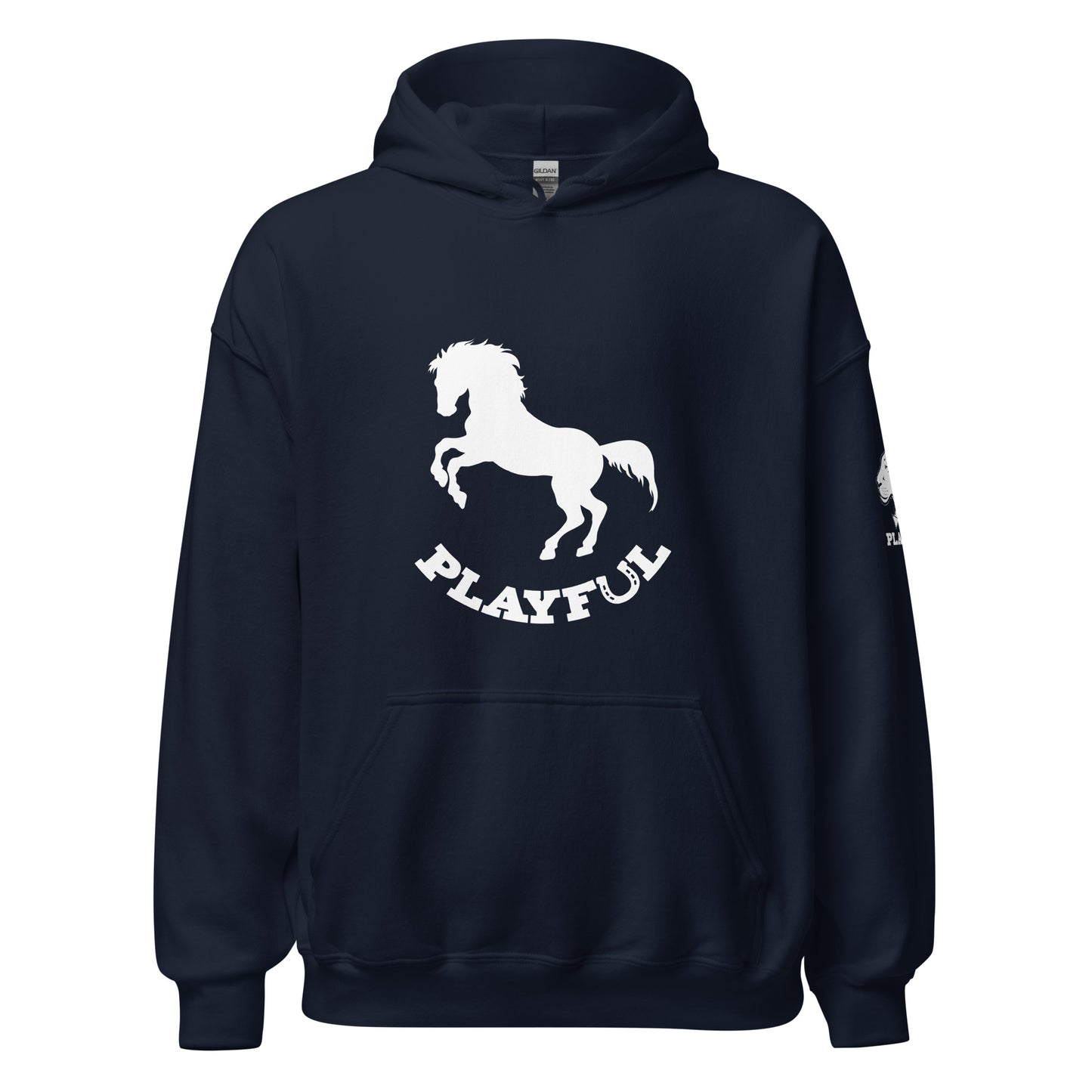 Playful Horse (Unisex) Hoodie