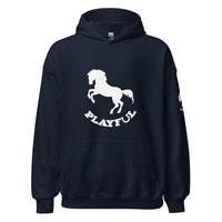 Playful Horse (Unisex) Hoodie
