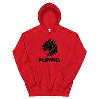 Playful Bubble Black Logo (Unisex) Hoodie