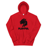 Playful Bubble Black Logo (Unisex) Hoodie