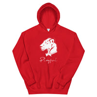 Playful White Signature (Unisex) Hoodie