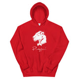 Playful White Signature (Unisex) Hoodie