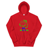 Playful AF Green/Blue (Unisex) Hoodie