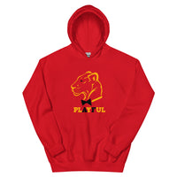 Playful AF Orange/Black (Unisex) Hoodie