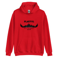 Playful Los Angeles City of Angels (Unisex) Hoodie