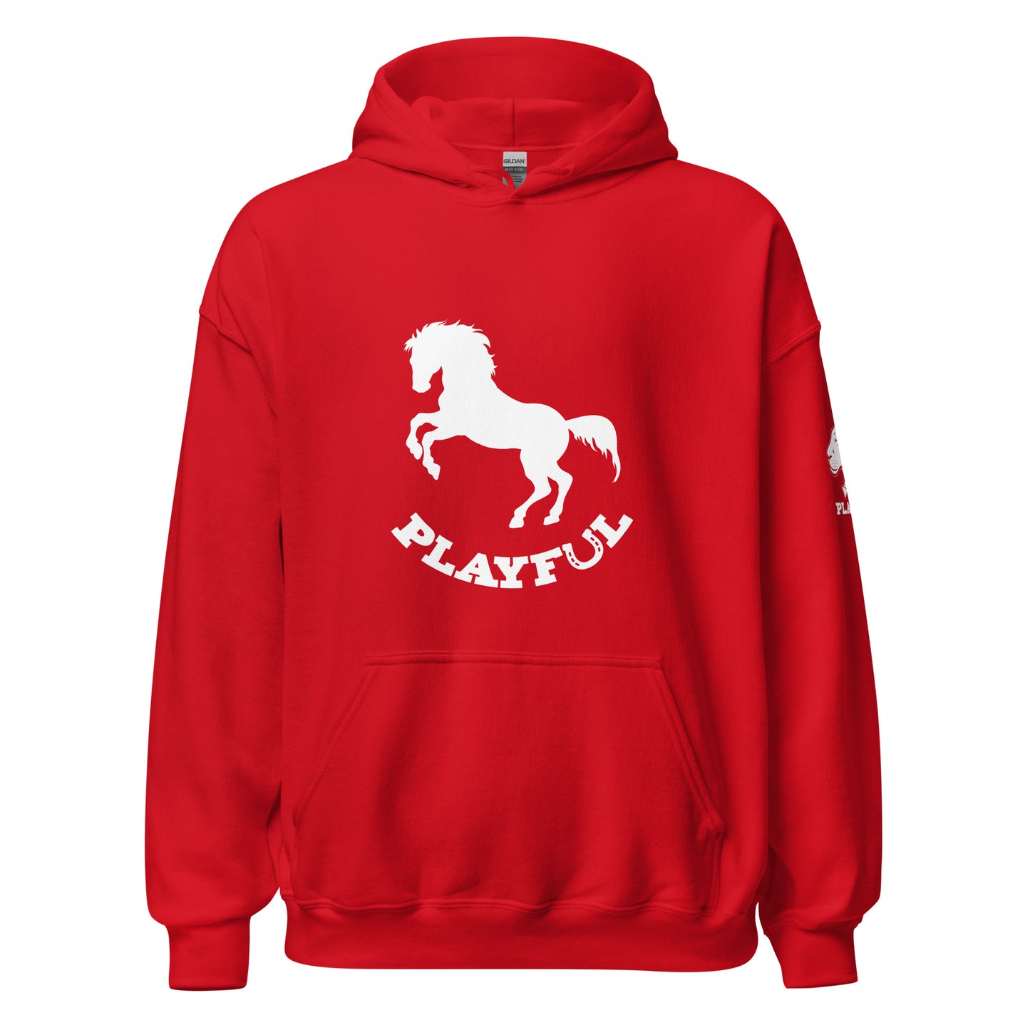 Playful Horse (Unisex) Hoodie