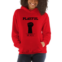 Playful Unapologetically Black (Unisex) Hoodie
