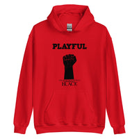 Playful Unapologetically Black (Unisex) Hoodie