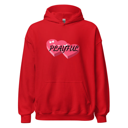 Playful Hearts (Unisex) Hoodie
