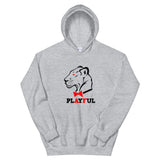 Playful AF Black/Red (Unisex) Hoodie