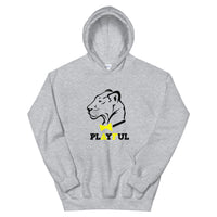 Playful AF Black/Yellow (Unisex) Hoodie