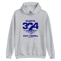Playful WV - Blue (Unisex) Hoodie