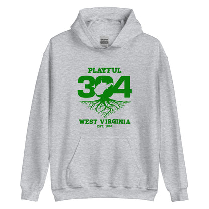 Playful WV - Green (Unisex) Hoodie