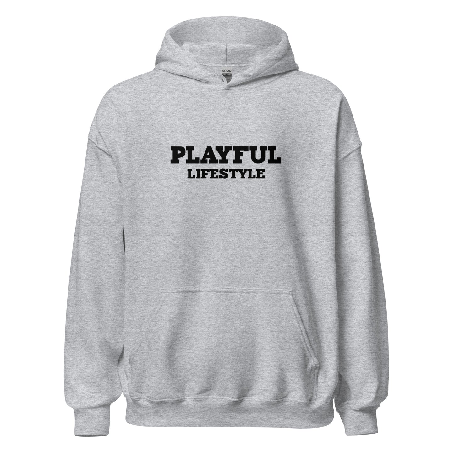 Playful Lifestyle - Black (Unisex) Hoodie