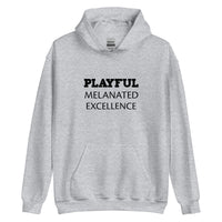 Playful Melanated Excellence (Unisex) Hoodie