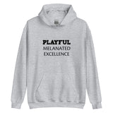 Playful Melanated Excellence (Unisex) Hoodie