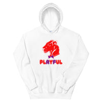 Playful AF Bubble Red & Purple (Unisex) Hoodie