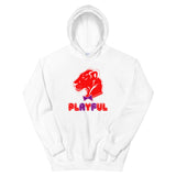 Playful AF Bubble Red & Purple (Unisex) Hoodie