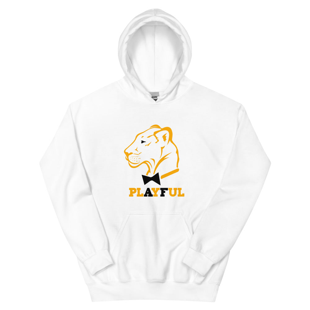 Playful AF Orange/Black (Unisex) Hoodie