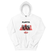 Playful Straight Outta The 704 (Unisex) Hoodie