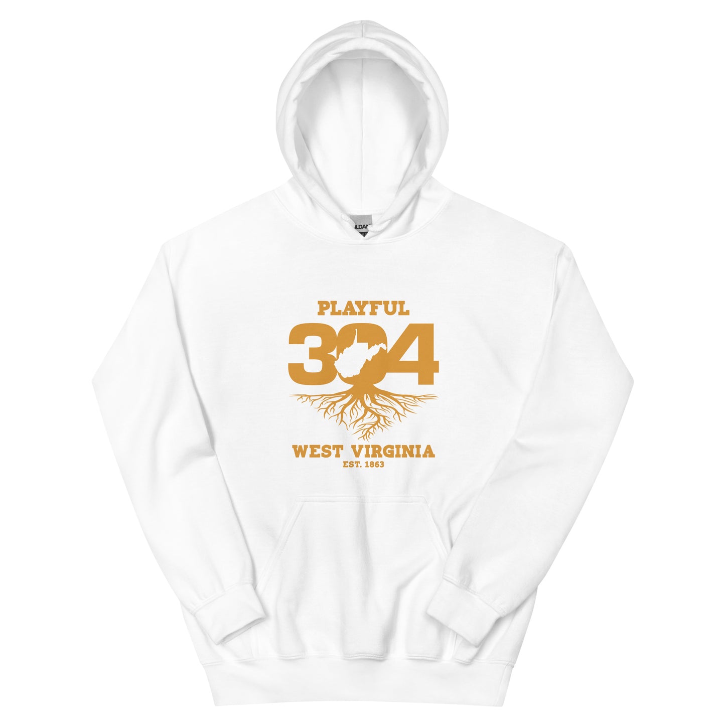 Playful WV - Gold (Unisex) Hoodie