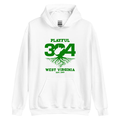 Playful WV - Green (Unisex) Hoodie
