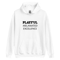Playful Melanated Excellence (Unisex) Hoodie