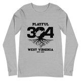 Playful WV - Black (Unisex) Long Sleeve Tee
