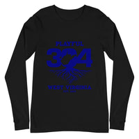 Playful WV - Blue (Unisex) Long Sleeve Tee
