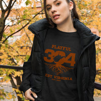 Playful WV - Brown (Unisex) Long Sleeve Tee