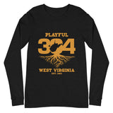 Playful WV - Gold (Unisex) Long Sleeve Tee
