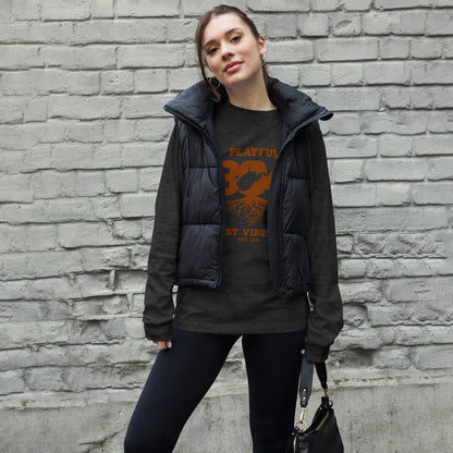 Playful WV - Brown (Unisex) Long Sleeve Tee